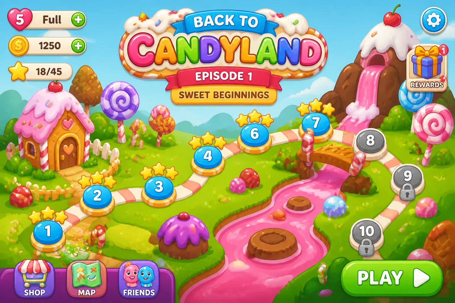 Back To Candyland: Episode 1 Sweet