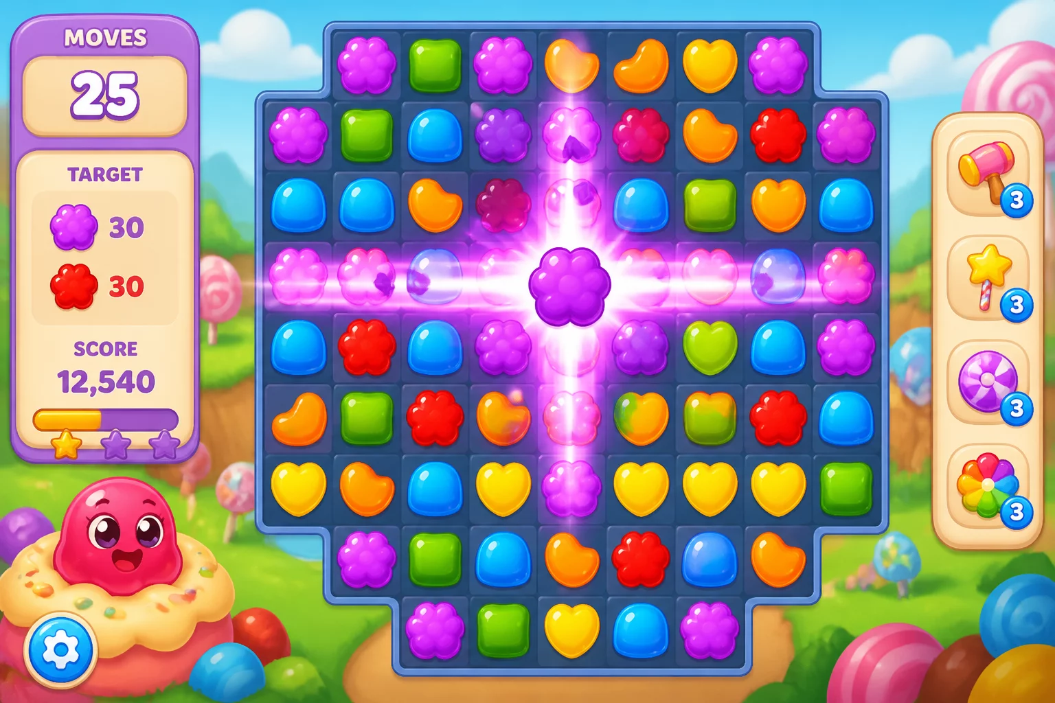 Candy Tile Blast Jelly
