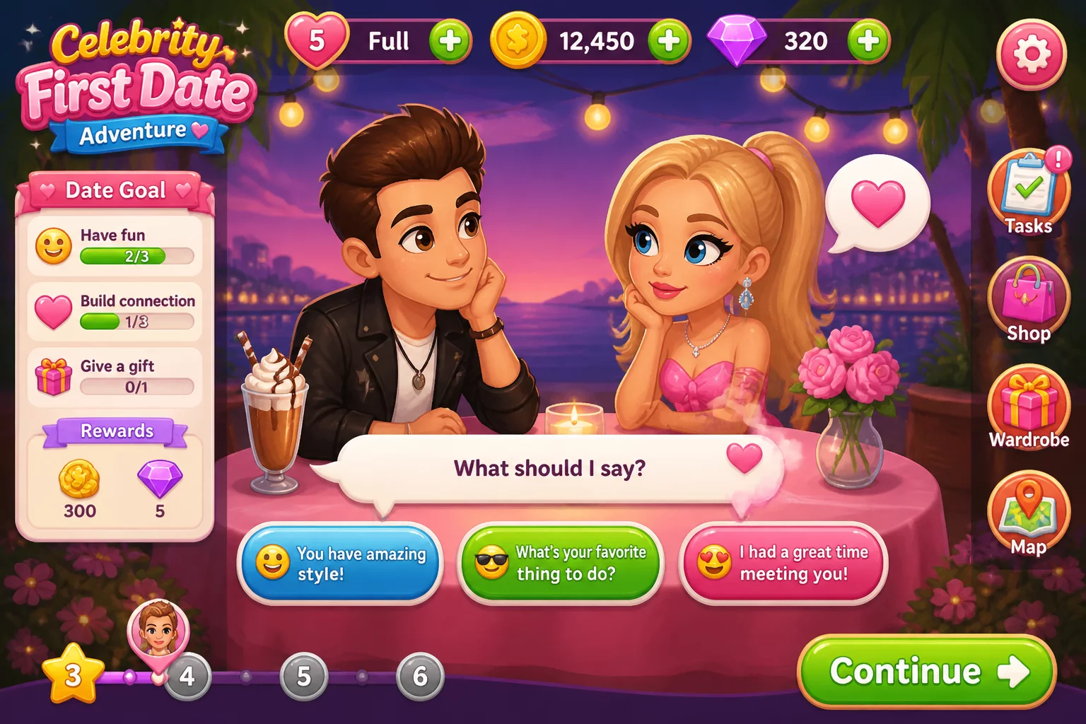 Celebrity First Date Adventure Sugar