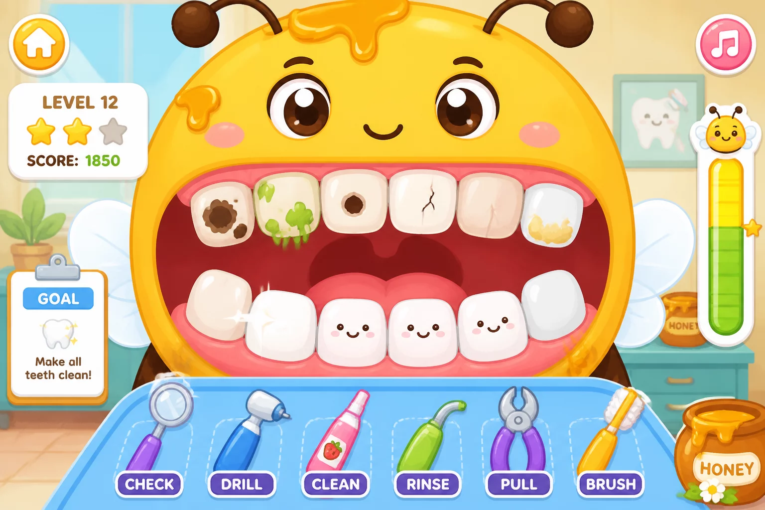 Fun Dentist Honey