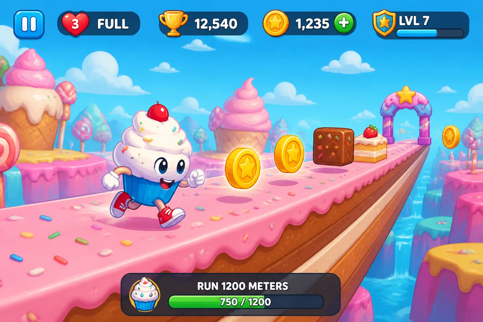 Hero Runner Frosting