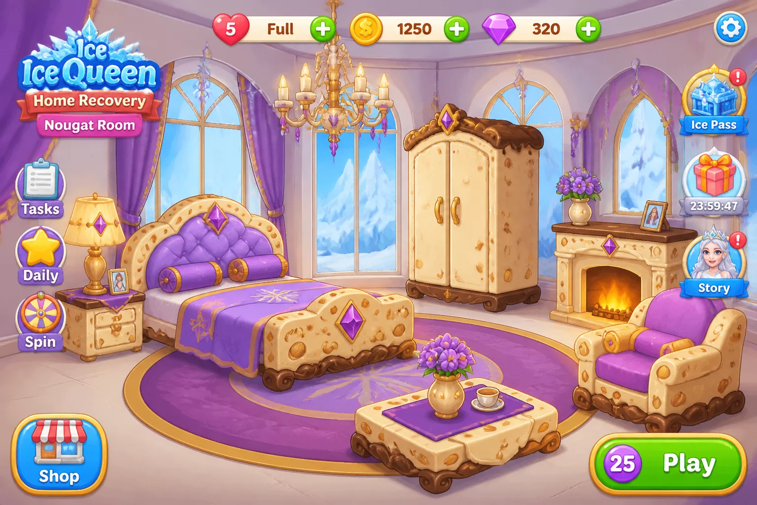 Ice Queen: Home Recovery Nougat