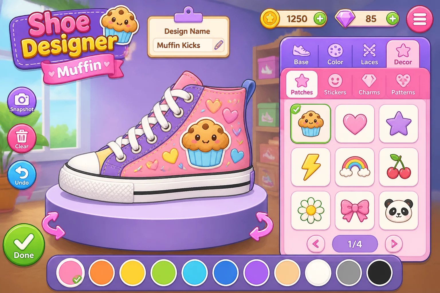 Shoe Designer Muffin