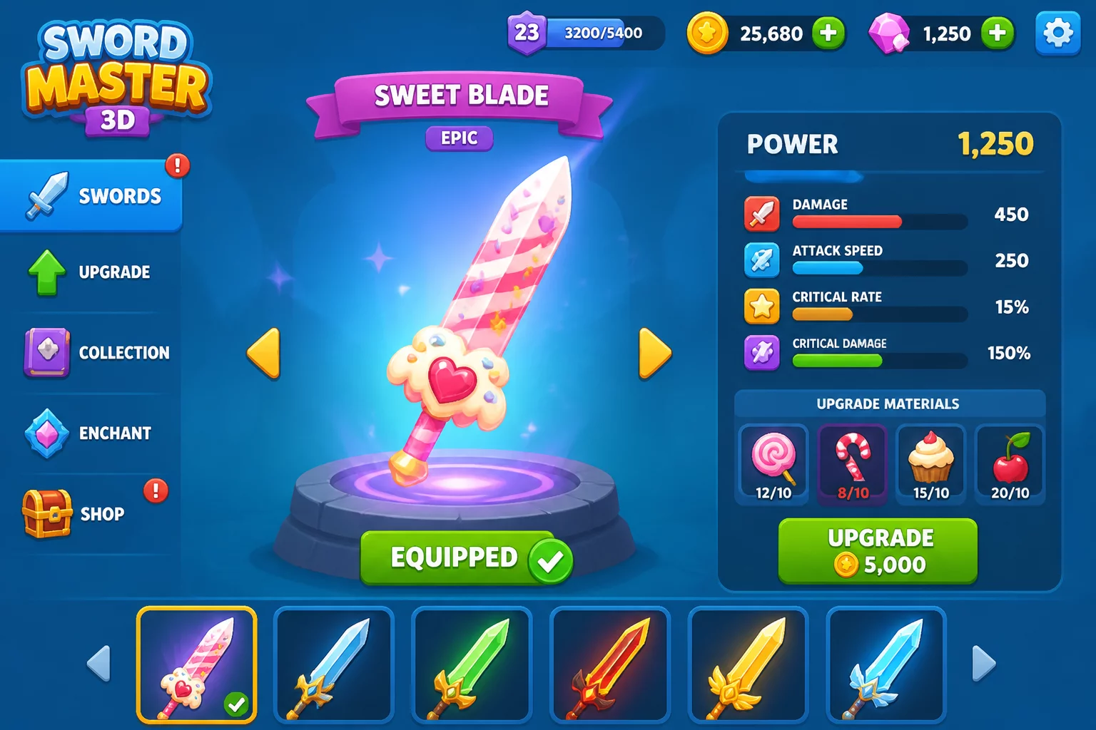 Sword Master 3D Sweet